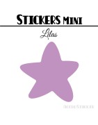 328 Etoiles 1,2 cm - Stickers mini gommettes