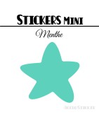 328 Etoiles 1,2 cm - Stickers mini gommettes