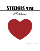 784 Coeurs 0,8 cm - Stickers mini gommettes