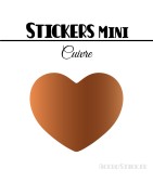 784 Coeurs 0,8 cm - Stickers mini gommettes