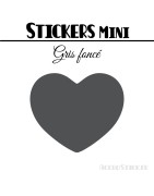 784 Coeurs 0,8 cm - Stickers mini gommettes