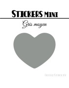 784 Coeurs 0,8 cm - Stickers mini gommettes