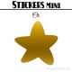 120 Etoiles 2 cm - Stickers mini gommettes