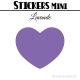 784 Coeurs 0,8 cm - Stickers mini gommettes