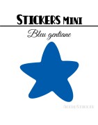 96 Etoiles 2,4 cm - Stickers mini gommettes