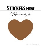 784 Coeurs 0,8 cm - Stickers mini gommettes