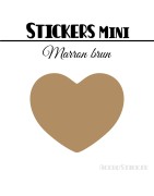 784 Coeurs 0,8 cm - Stickers mini gommettes