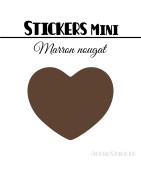 784 Coeurs 0,8 cm - Stickers mini gommettes