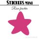 120 Etoiles 2 cm - Stickers mini gommettes