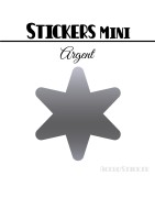 168 Etoiles 1,6 cm - Stickers mini gommettes