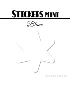 168 Etoiles 1,6 cm - Stickers mini gommettes