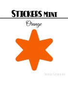 168 Etoiles 1,6 cm - Stickers mini gommettes