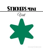 168 Etoiles 1,6 cm - Stickers mini gommettes