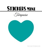 784 Coeurs 0,8 cm - Stickers mini gommettes