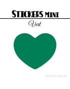 784 Coeurs 0,8 cm - Stickers mini gommettes