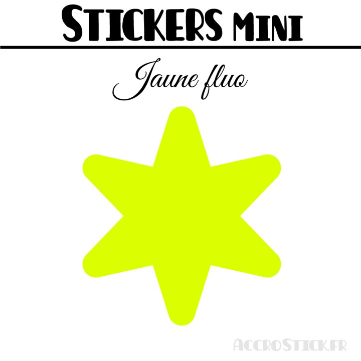 104 Etoiles 2 cm - Stickers mini gommettes