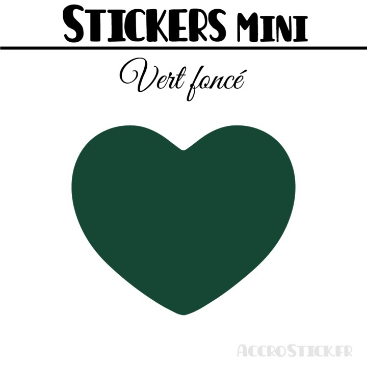 784 Coeurs 0,8 cm - Stickers mini gommettes