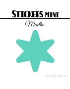 104 Etoiles 2 cm - Stickers mini gommettes