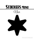 104 Etoiles 2 cm - Stickers mini gommettes
