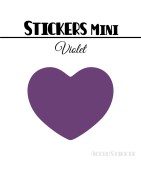 784 Coeurs 0,8 cm - Stickers mini gommettes