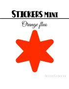 104 Etoiles 2 cm - Stickers mini gommettes