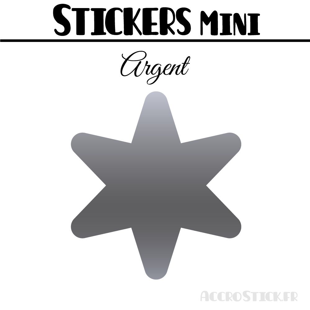 48 Etoiles 3 cm - Stickers mini gommettes 48 Etoiles 3 cm - Stickers mini gommettes
