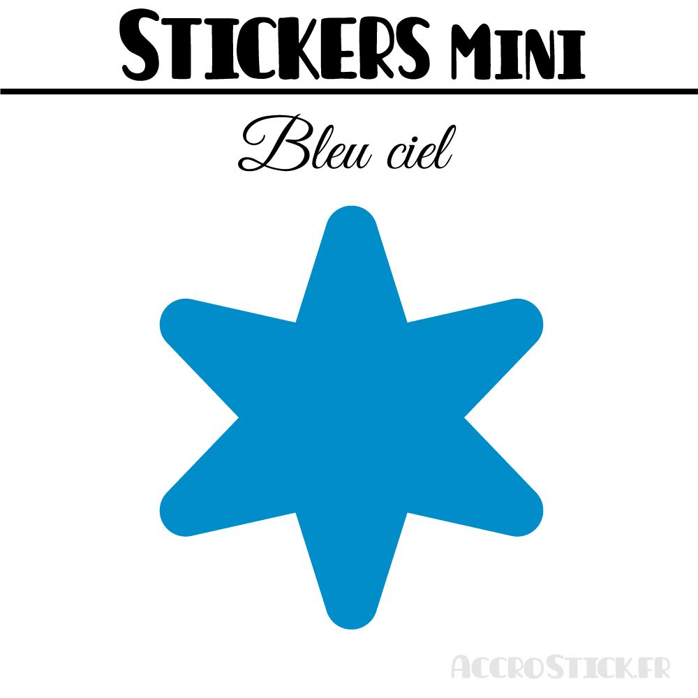 48 Etoiles 3 cm - Stickers mini gommettes 48 Etoiles 3 cm - Stickers mini gommettes
