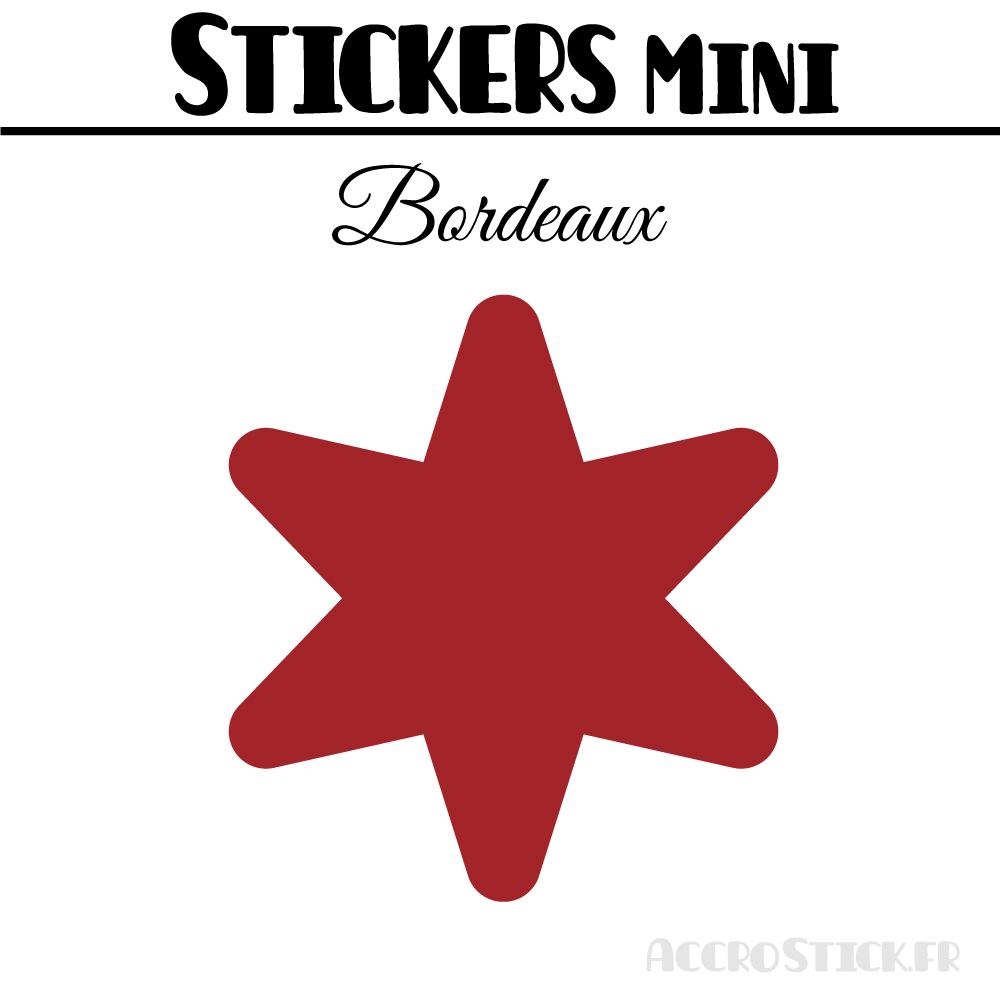 48 Etoiles 3 cm - Stickers mini gommettes 48 Etoiles 3 cm - Stickers mini gommettes