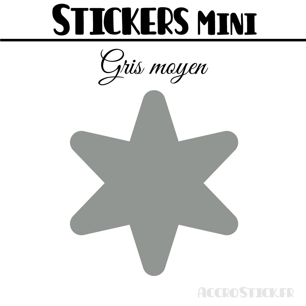 48 Etoiles 3 cm - Stickers mini gommettes 48 Etoiles 3 cm - Stickers mini gommettes