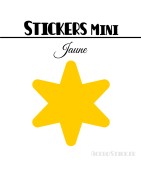 48 Etoiles 3 cm - Stickers mini gommettes