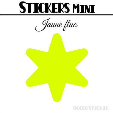 48 Etoiles 3 cm - Stickers mini gommettes