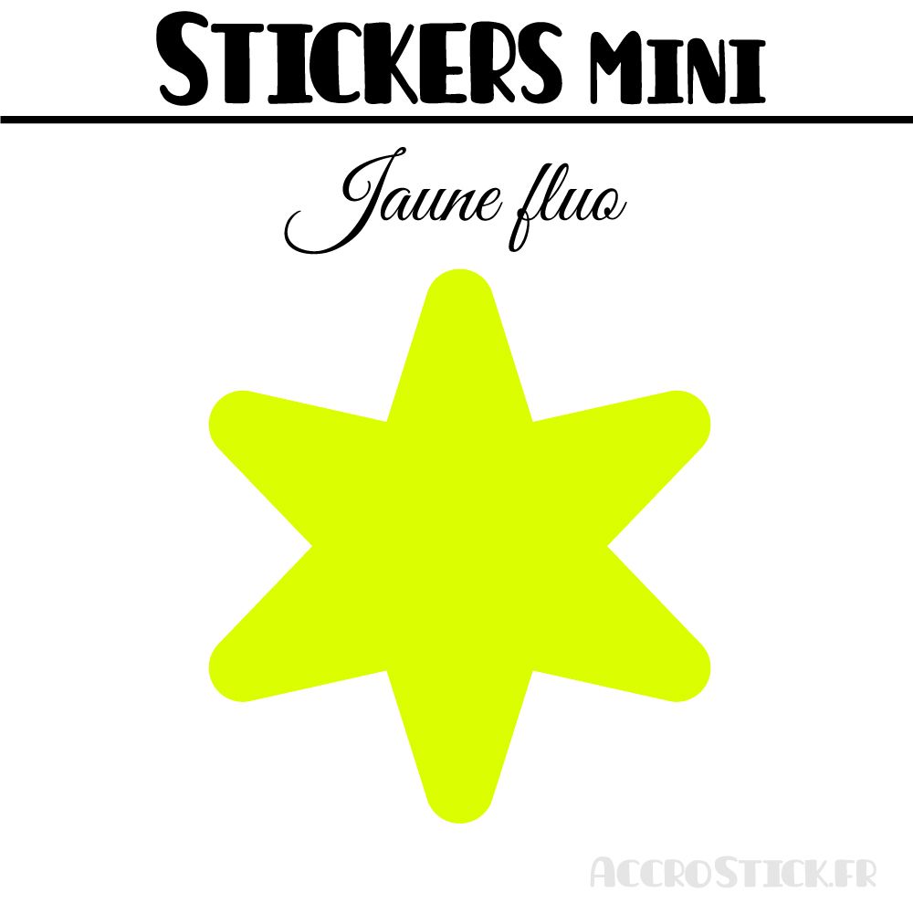 48 Etoiles 3 cm - Stickers mini gommettes 48 Etoiles 3 cm - Stickers mini gommettes