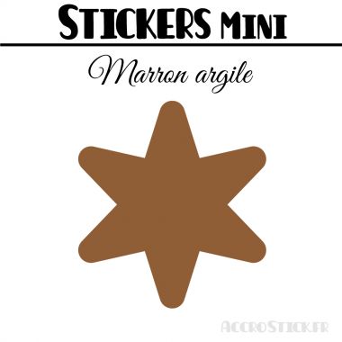 48 Etoiles 3 cm - Stickers mini gommettes