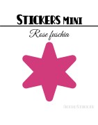 48 Etoiles 3 cm - Stickers mini gommettes
