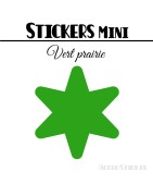 48 Etoiles 3 cm - Stickers mini gommettes