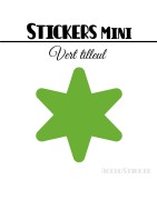 48 Etoiles 3 cm - Stickers mini gommettes