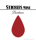 720 Gouttes d'eau 0,6 cm - Stickers mini gommettes