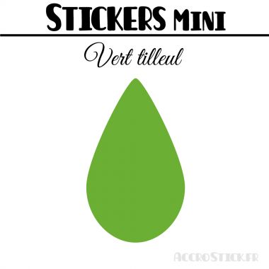 720 Gouttes d'eau 0,6 cm - Stickers mini gommettes