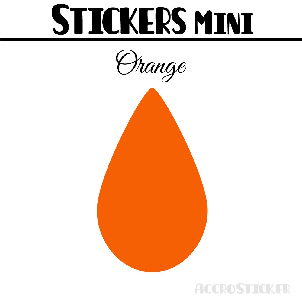 416 Gouttes d'eau 0,8 cm - Stickers mini gommettes 416 Gouttes d'eau 0,8 cm - Stickers mini gommettes