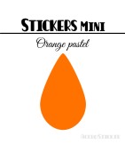 416 Gouttes d'eau 0,8 cm - Stickers mini gommettes