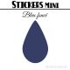 64 Gouttes d'eau 2 cm - Stickers mini gommettes