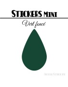 64 Gouttes d'eau 2 cm - Stickers mini gommettes