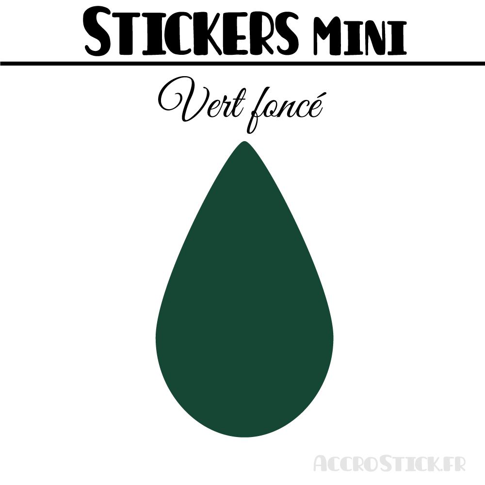 48 Gouttes d'eau 2,4 cm - Stickers mini gommettes 48 Gouttes d'eau 2,4 cm - Stickers mini gommettes