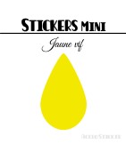 32 Gouttes d'eau 3 cm - Stickers mini gommettes