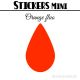 32 Gouttes d'eau 3 cm - Stickers mini gommettes