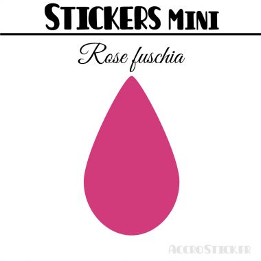32 Gouttes d'eau 3 cm - Stickers mini gommettes