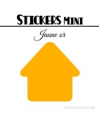432 Maisons 1 cm - Stickers mini gommettes