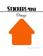 432 Maisons 1 cm - Stickers mini gommettes