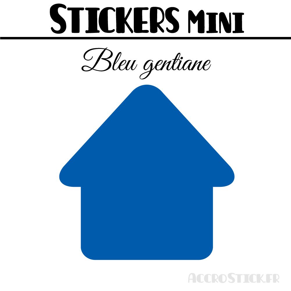312 Maisons 1,2 cm - Stickers mini gommettes 312 Maisons 1,2 cm - Stickers mini gommettes