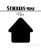 200 Maisons 1,4 cm - Stickers mini gommettes